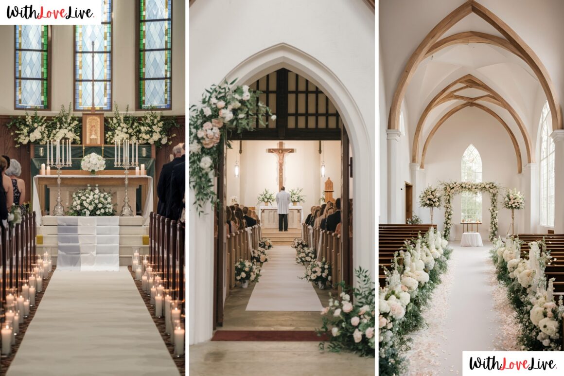 Simple Church Wedding Decor Ideas