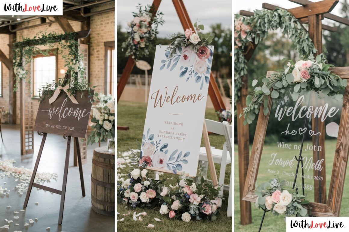 Wedding Welcome Sign Ideas