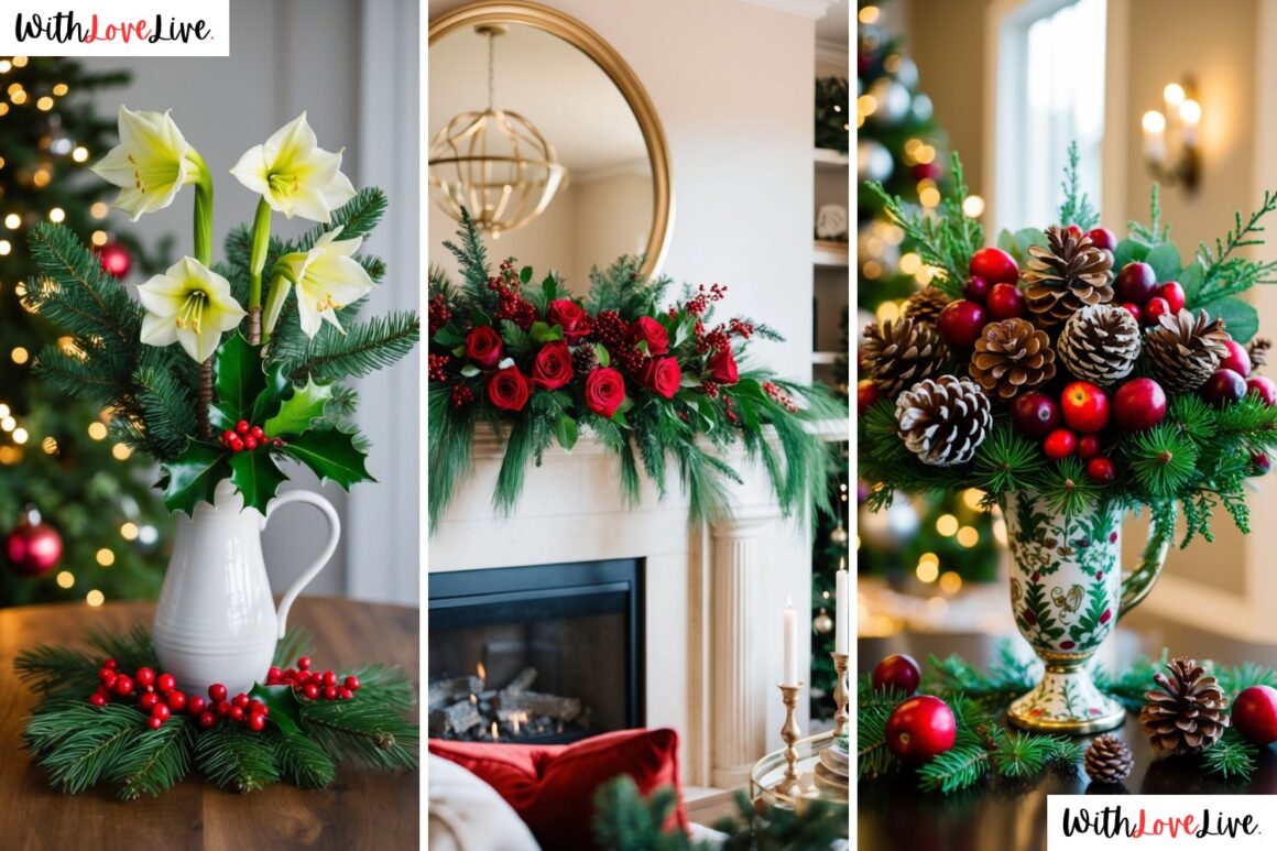 Christmas Floral Arrangement Ideas