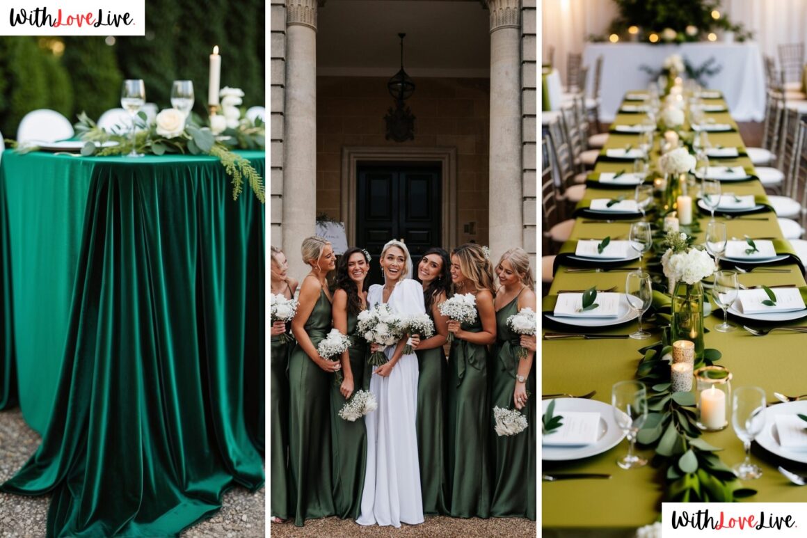 Olive Green Wedding Theme