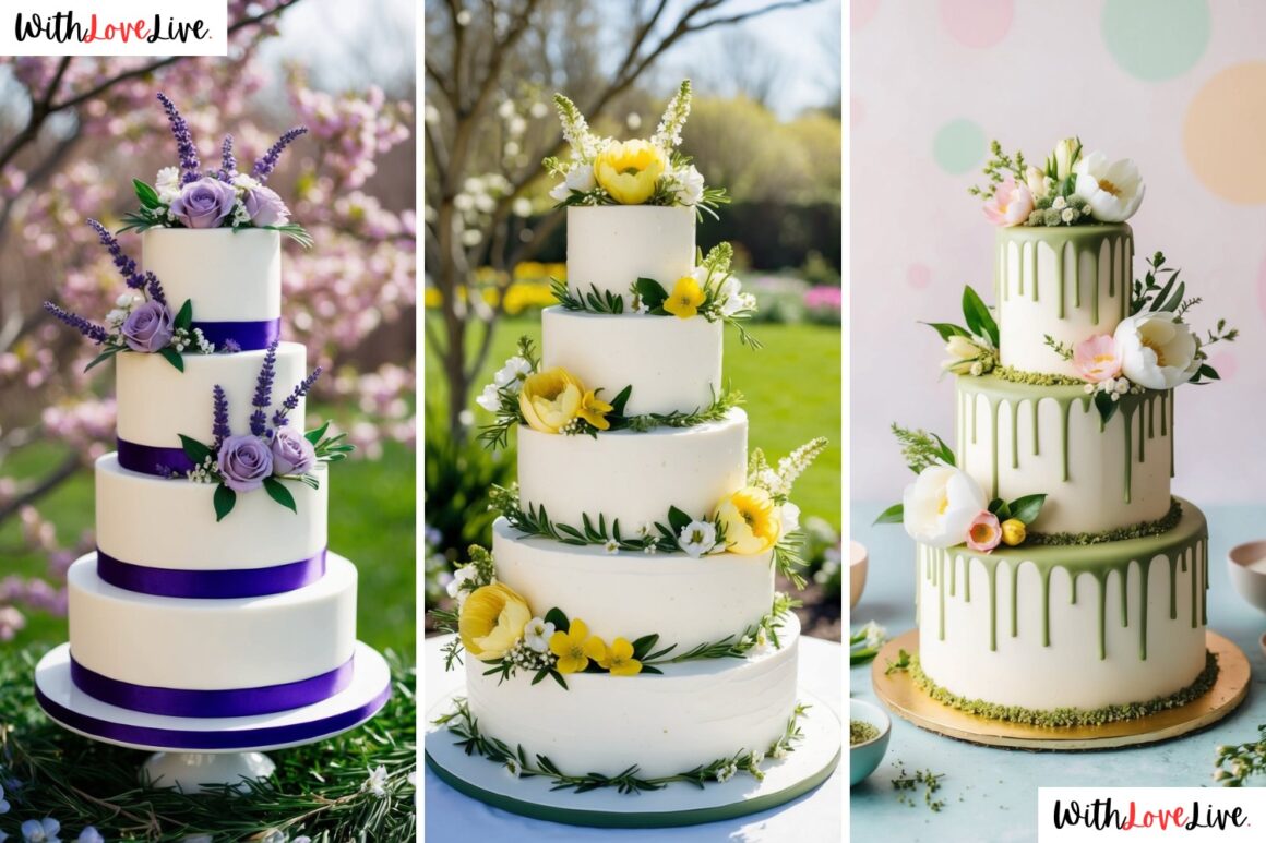 Spring Wedding Cake Ideas
