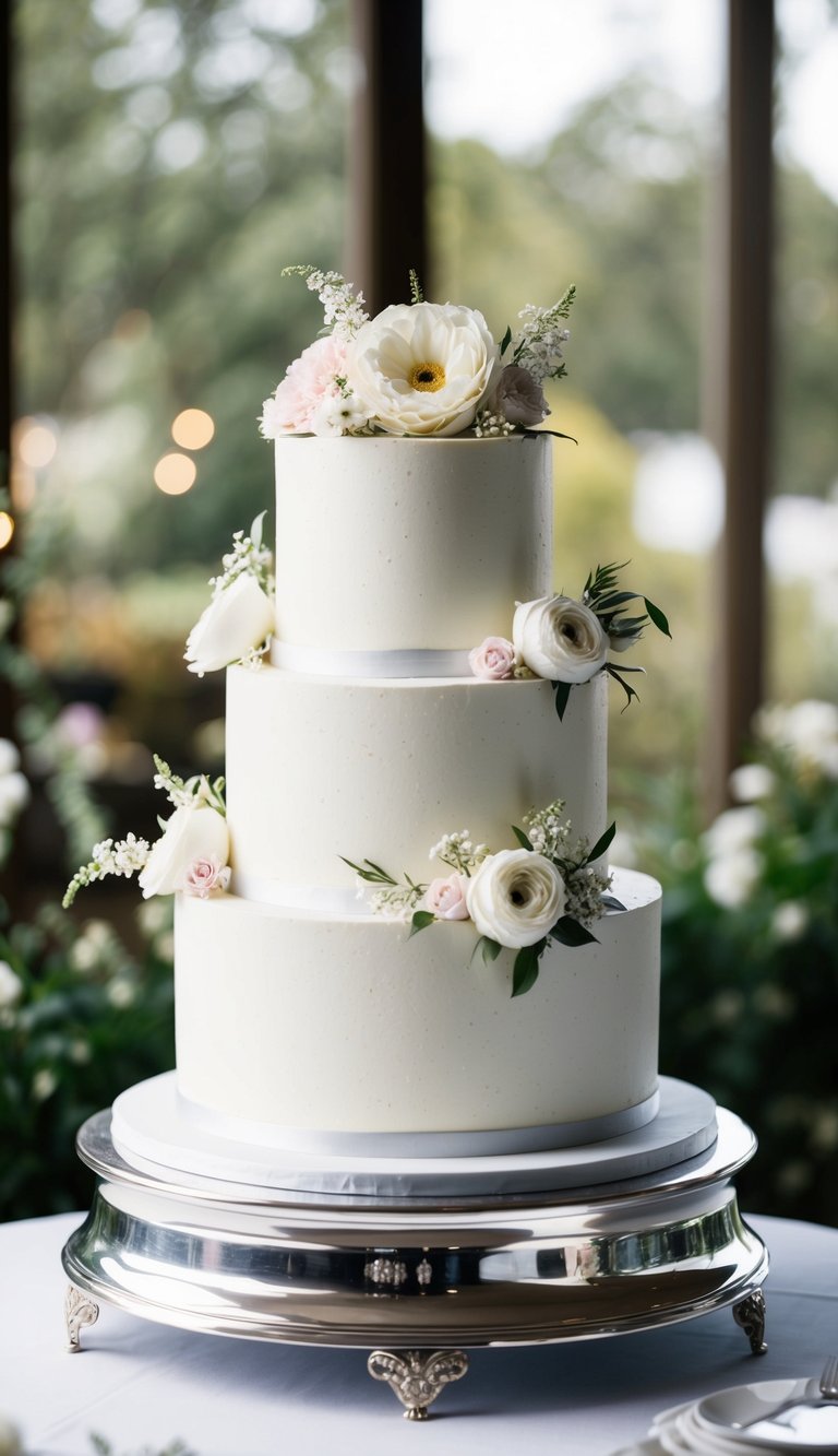Textured Buttercream Cake