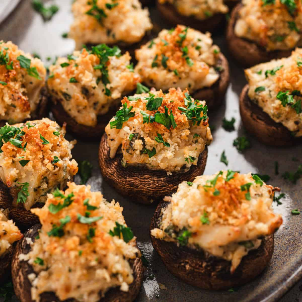 Crab Stuffed Mushrooms