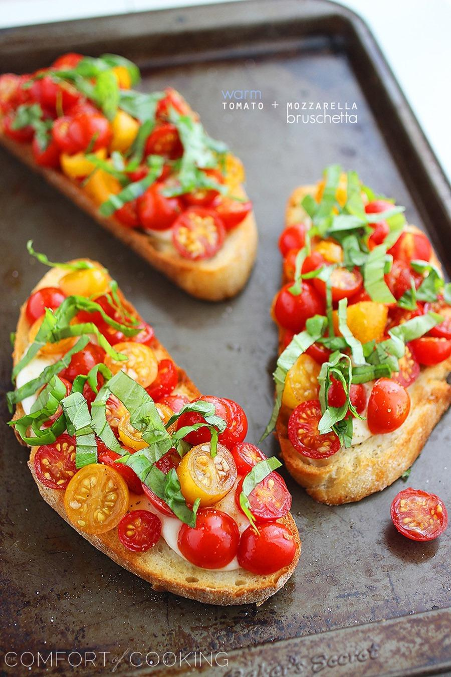 Bruschetta with Tomato and Basil