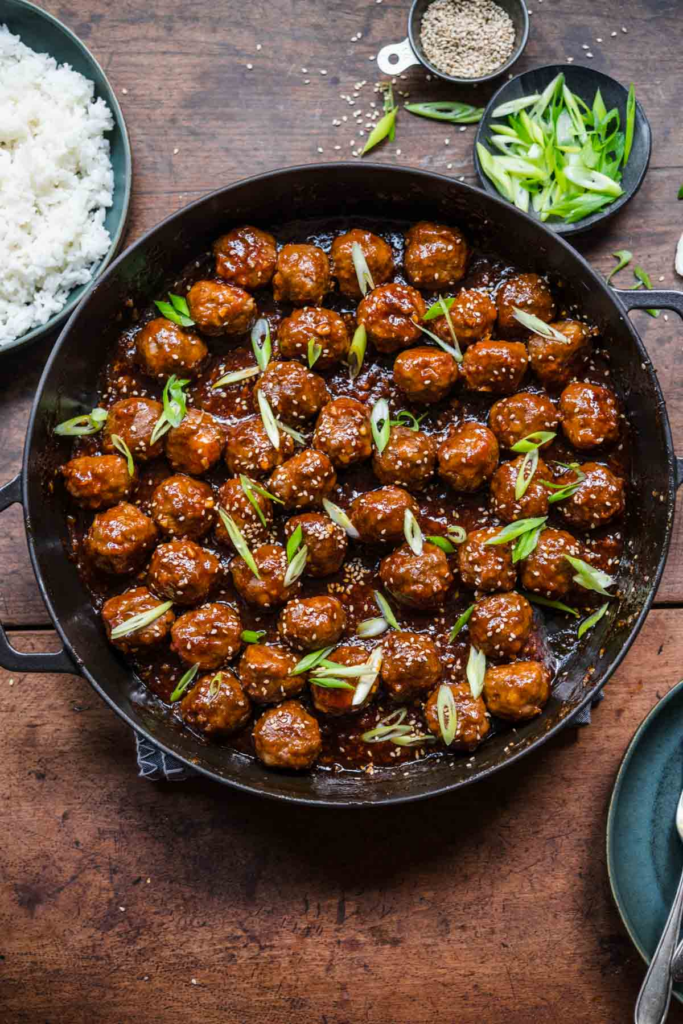 Honey Garlic Meatballs