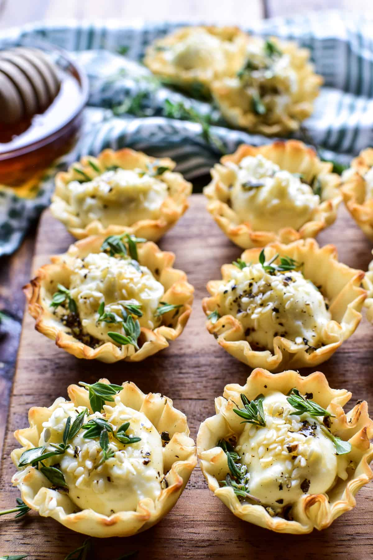 Spinach and Feta Phyllo Cups