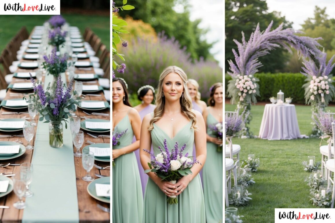 Lavender and Sage Wedding Decor Ideas