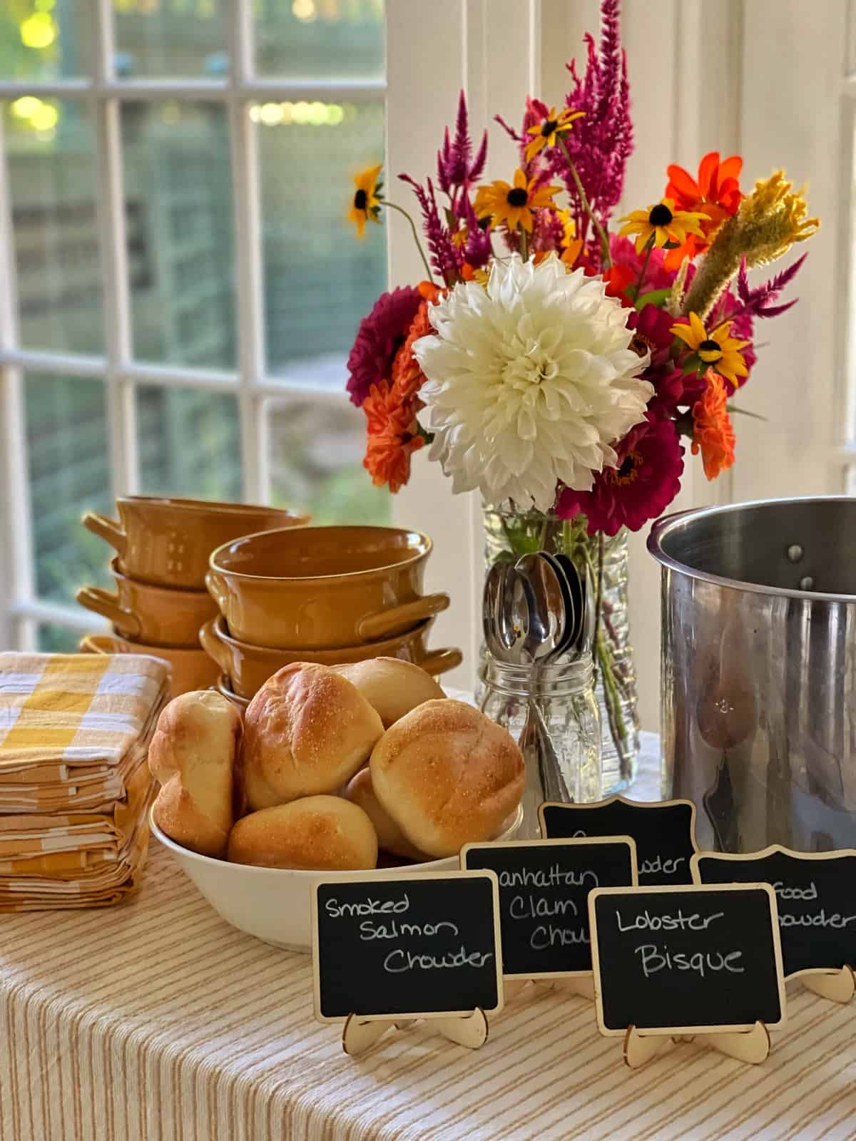 Potluck Dinner Reception