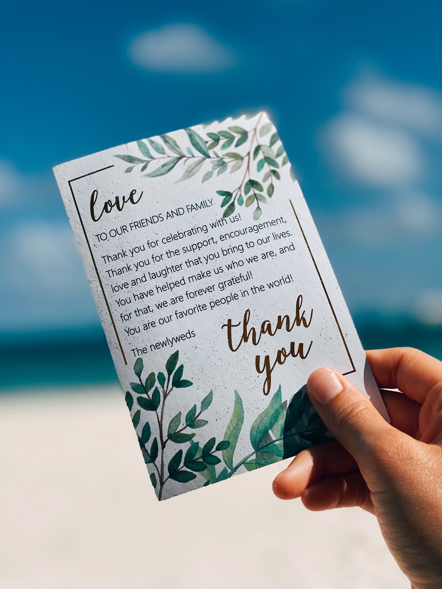 Handwritten Thank You Cards