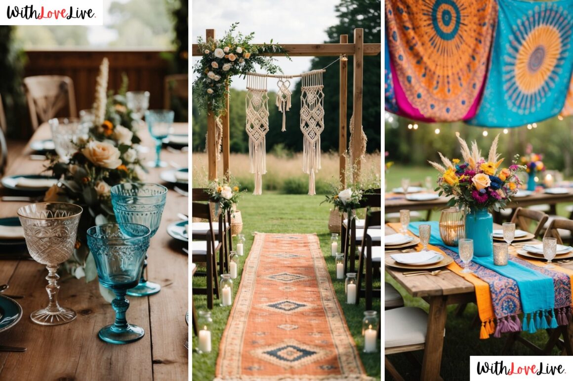 rustic bohemian wedding