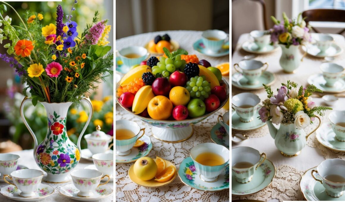 Tea Party Centerpiece Ideas