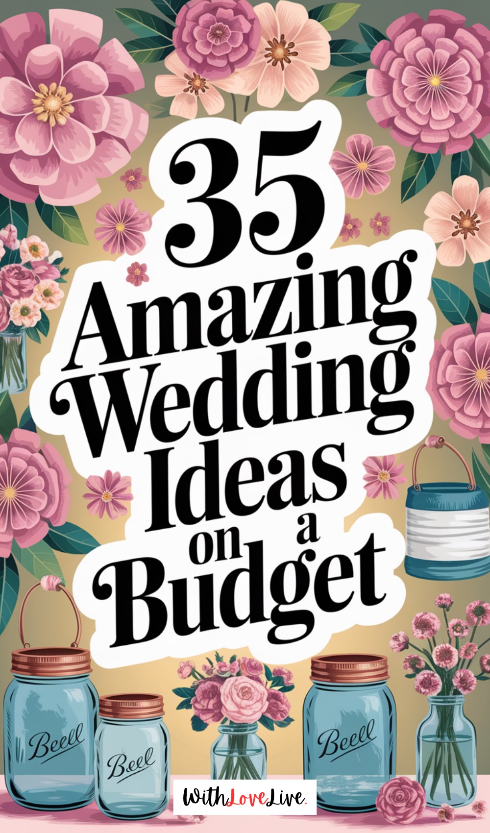 Amazing Wedding Ideas on a Budget-pin