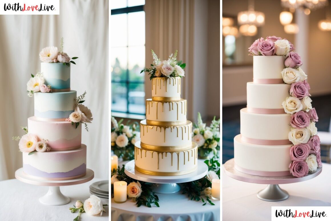 Simple Yet Elegant Wedding Cake Ideas