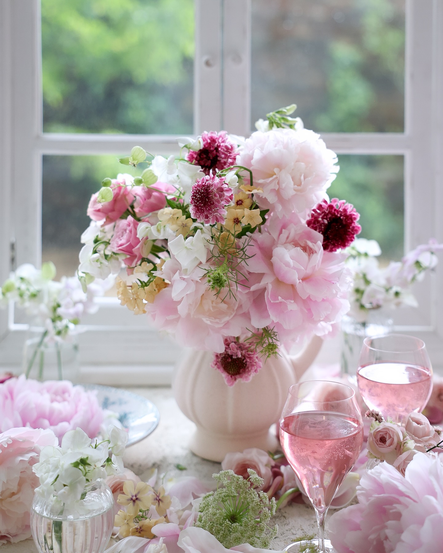 Peony Flower Arrangement