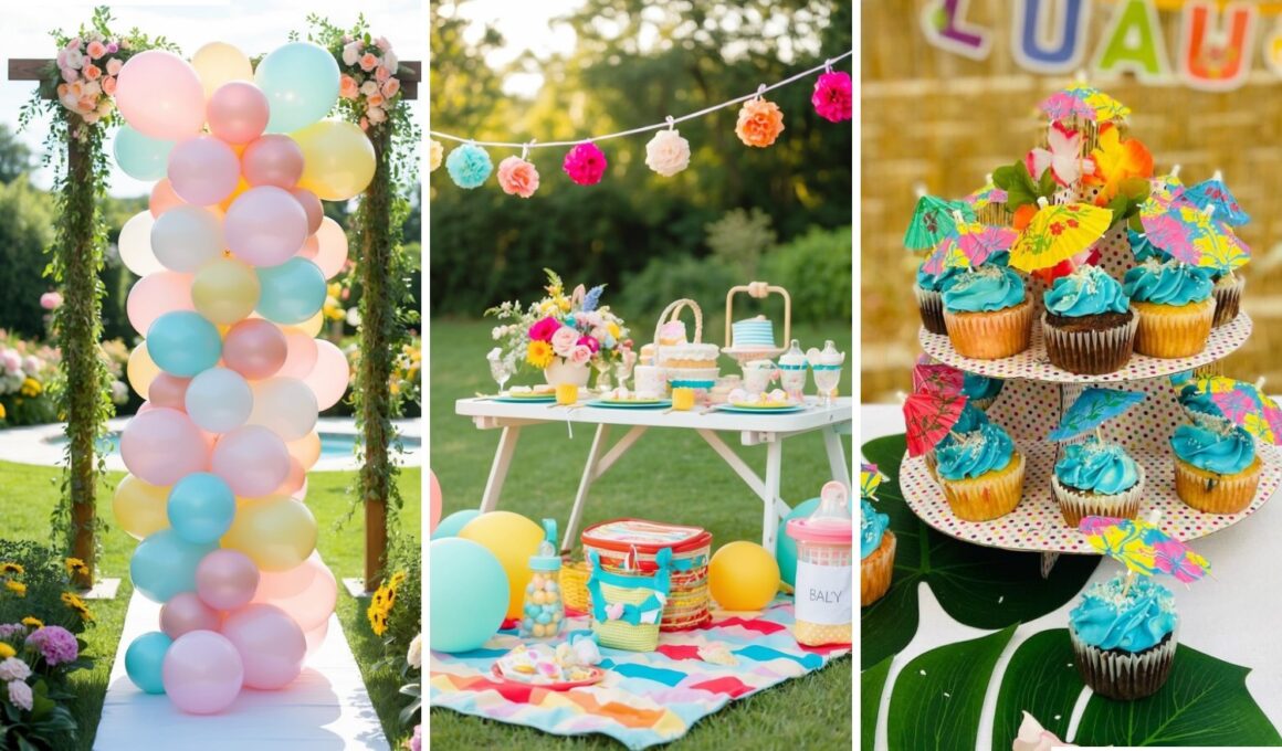 summer baby shower ideas