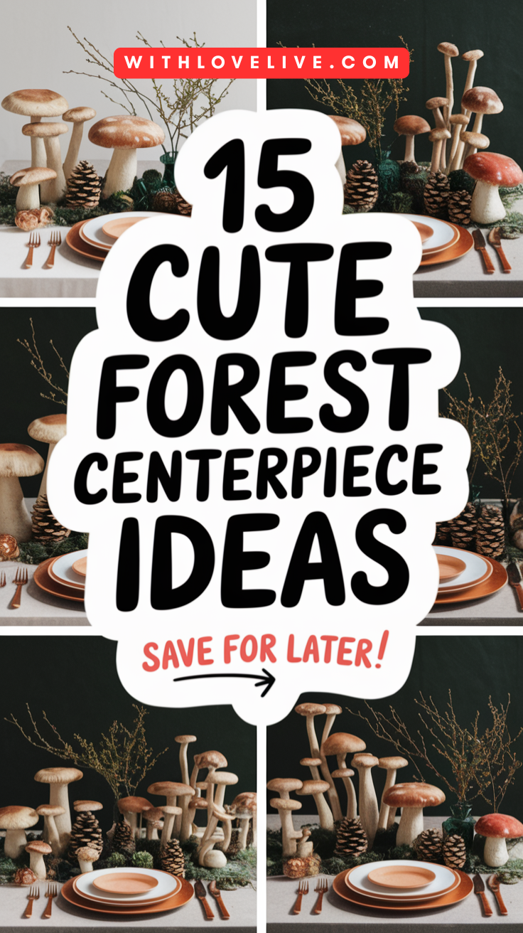 Cute Forest Centerpiece Ideas-pin
