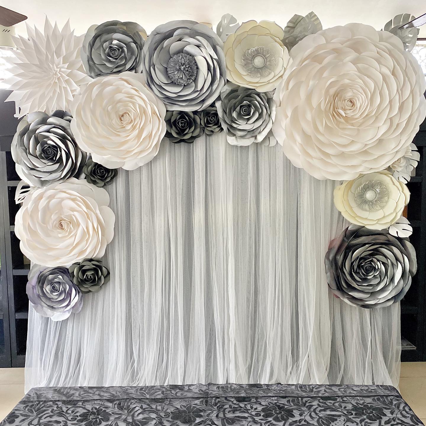 Handmade Paper Flower Walls