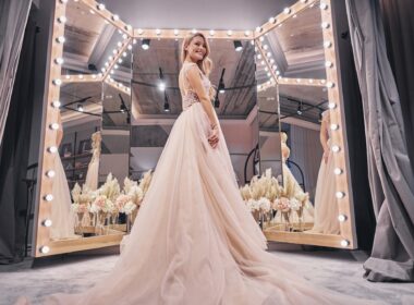 Exited about her wedding.