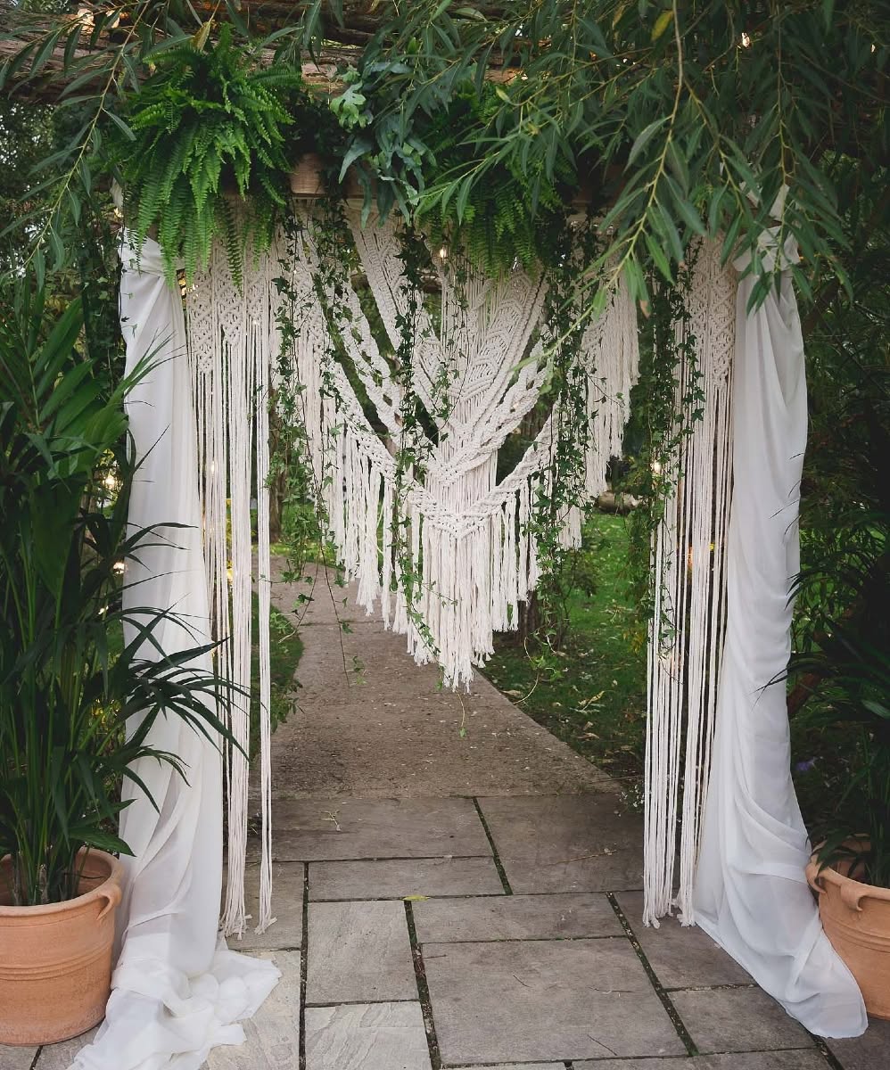 Macrame Backdrop