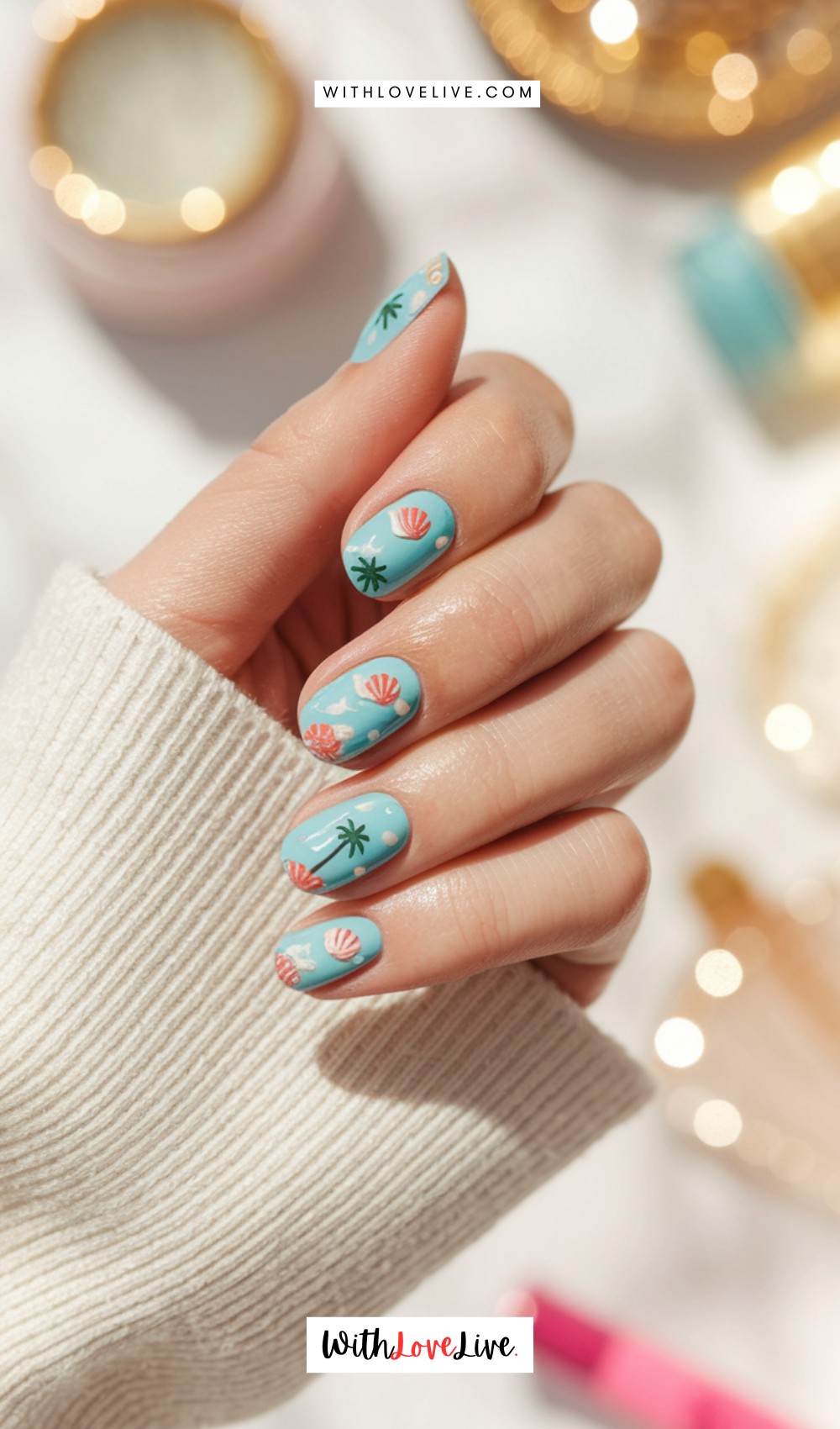 Under the Sea Vacation Nails