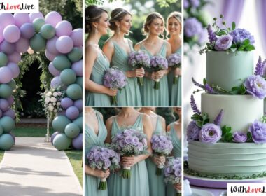 Sage Green and Lilac Wedding