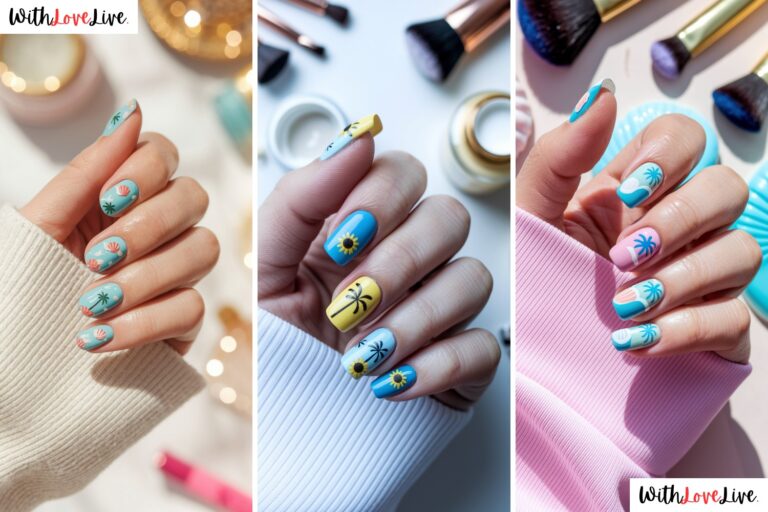 Summer Vacation Nails-ft