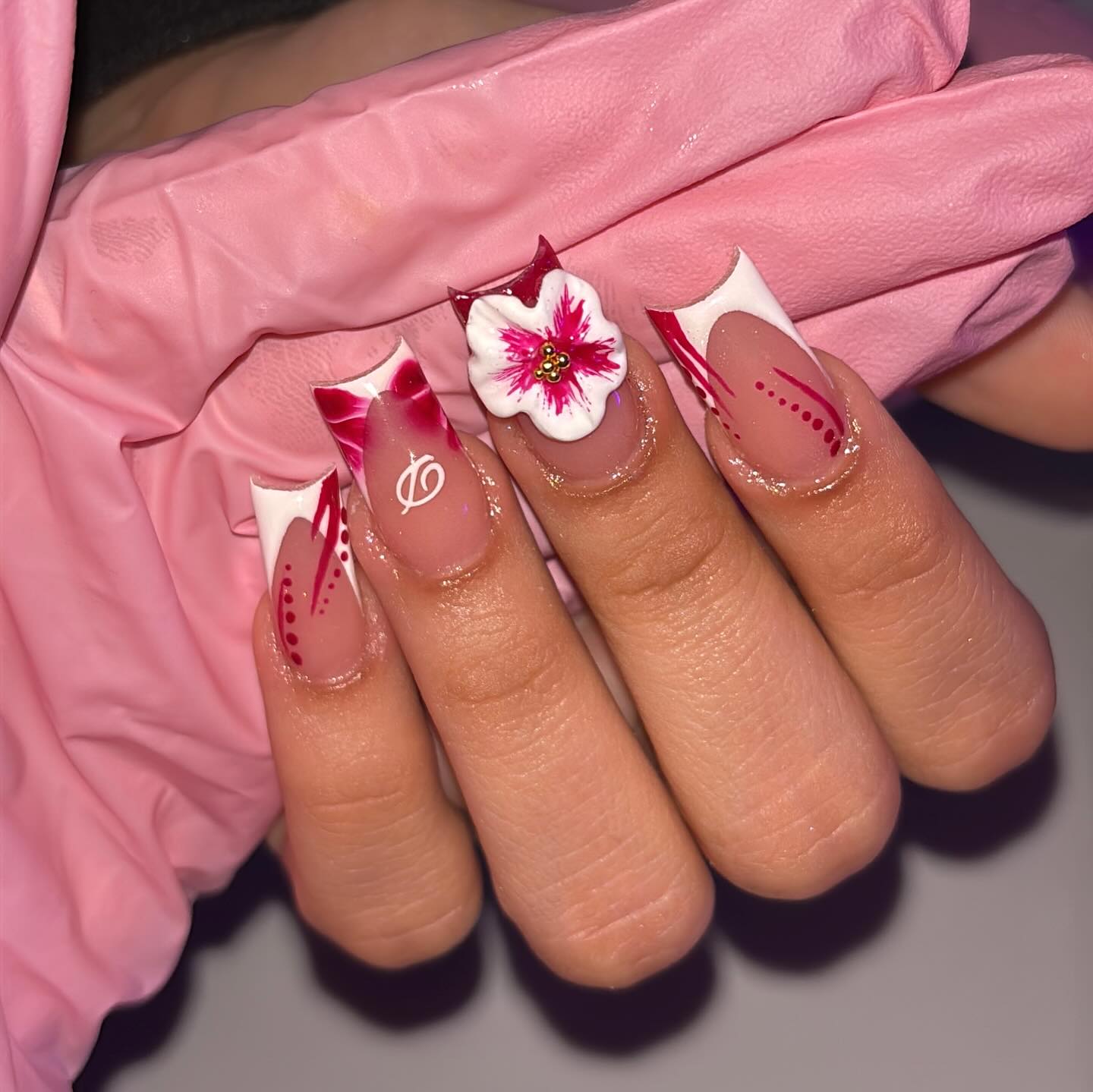 Medium Square Summer Nails