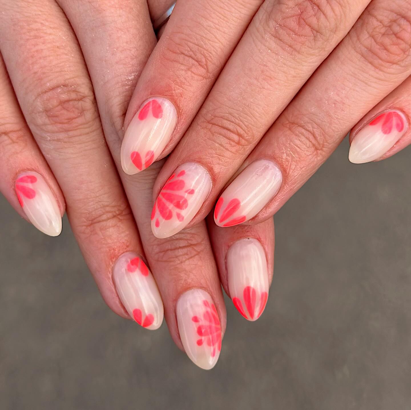 Chic Pink Summer Nails