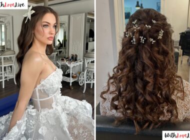 Bride Hairstyle Ideas With Flowers