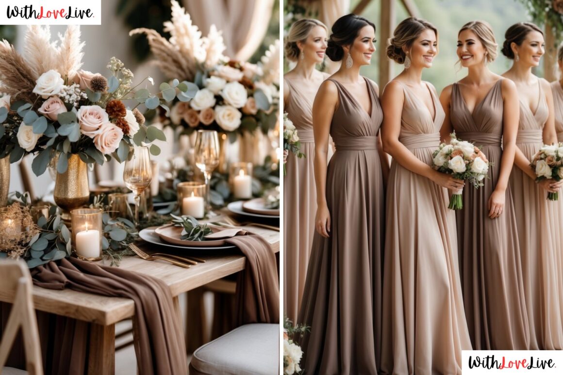 Mocha Wedding Theme Ideas