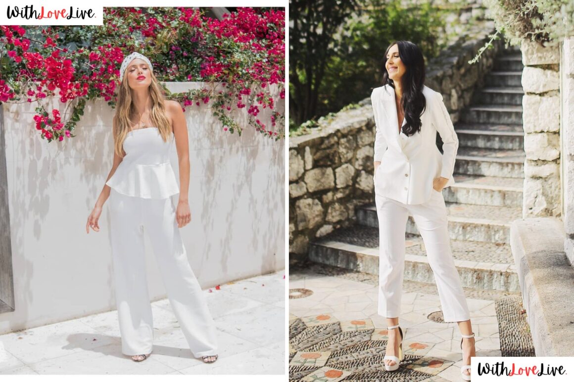 Pantsuit Wedding Dress Ideas
