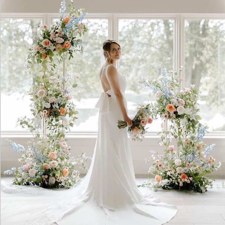 Strap Dress with Tie-Back Detail