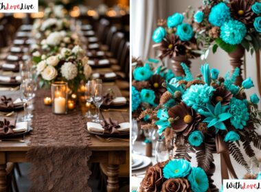 chocolate brown wedding