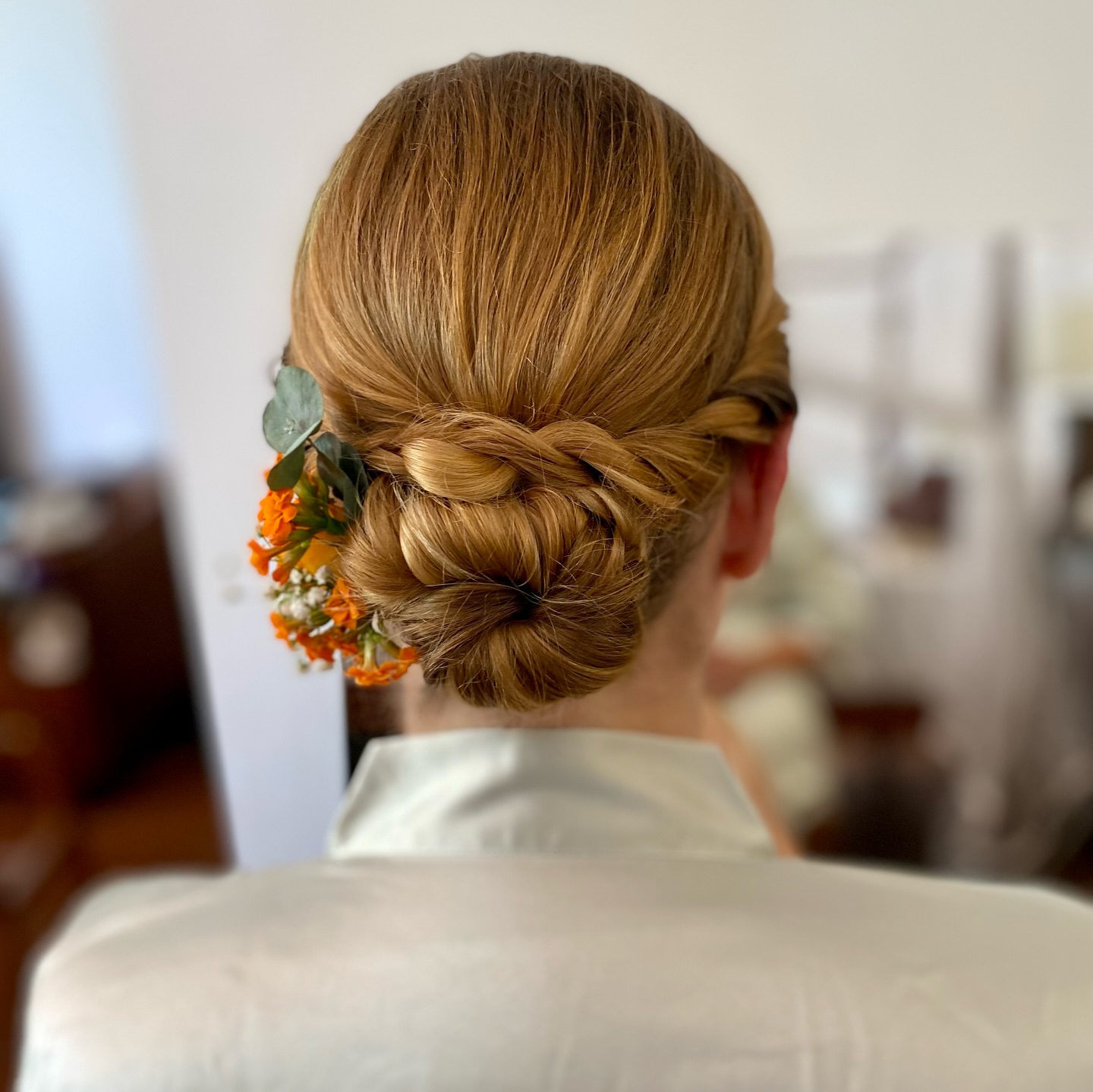 Low Bun Bridal Hairstyle