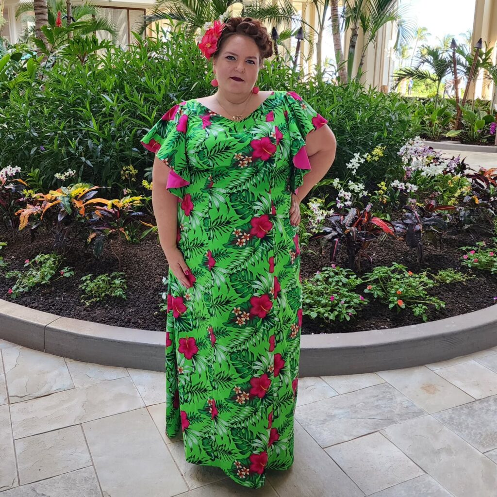 Colorful Loose-Fitted Dress