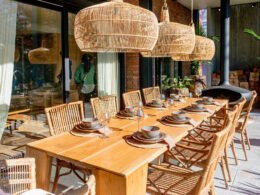 Exterior dinning room