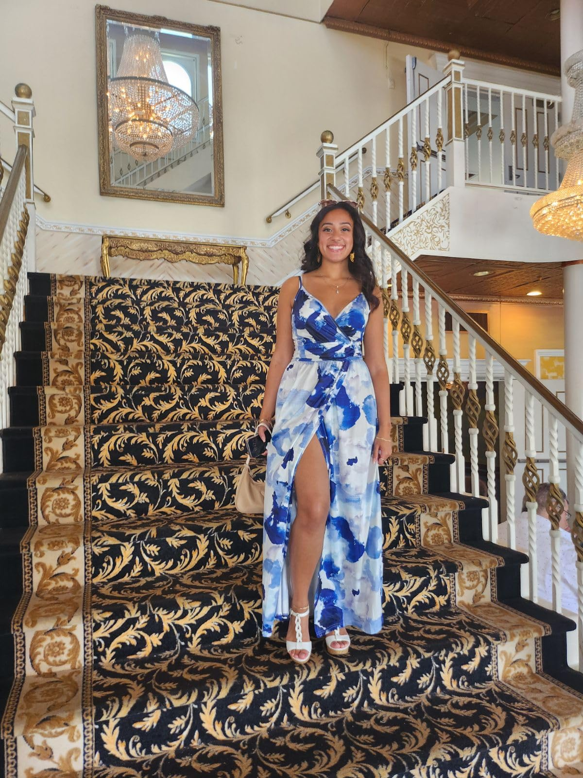 Boho Split Beach Long Flowy Sundress