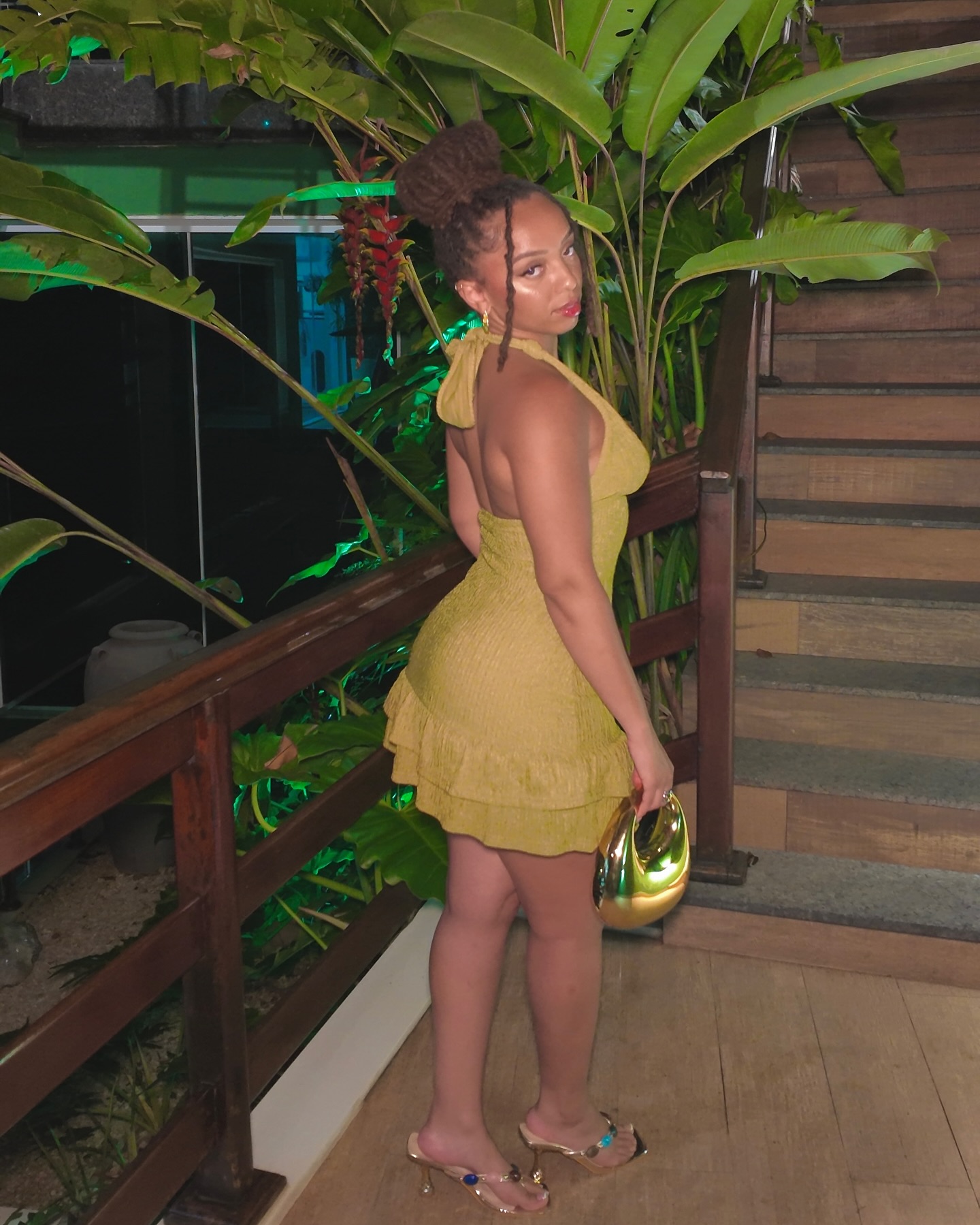 Halter Neck Mini Dress