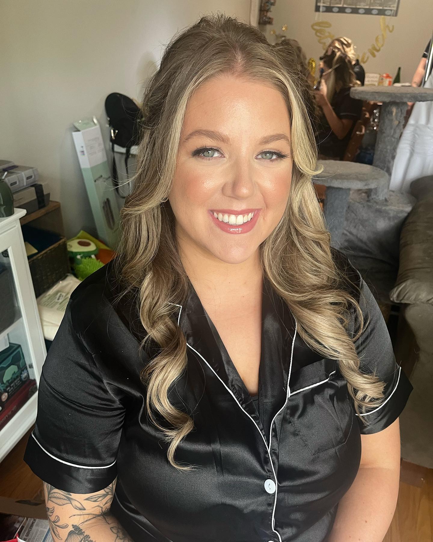 Light Highlight on Cheekbones