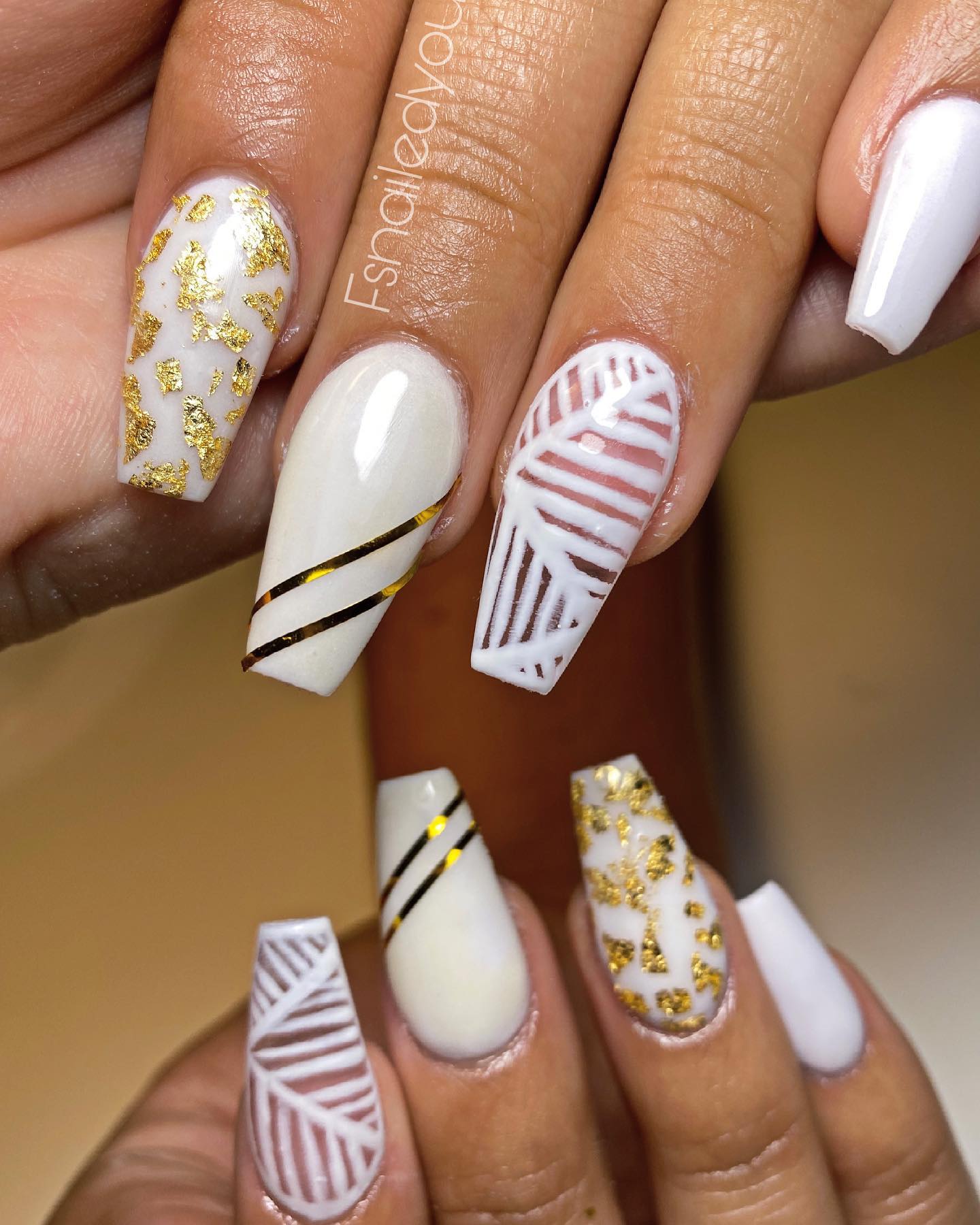 White Lace-Inspired Foil