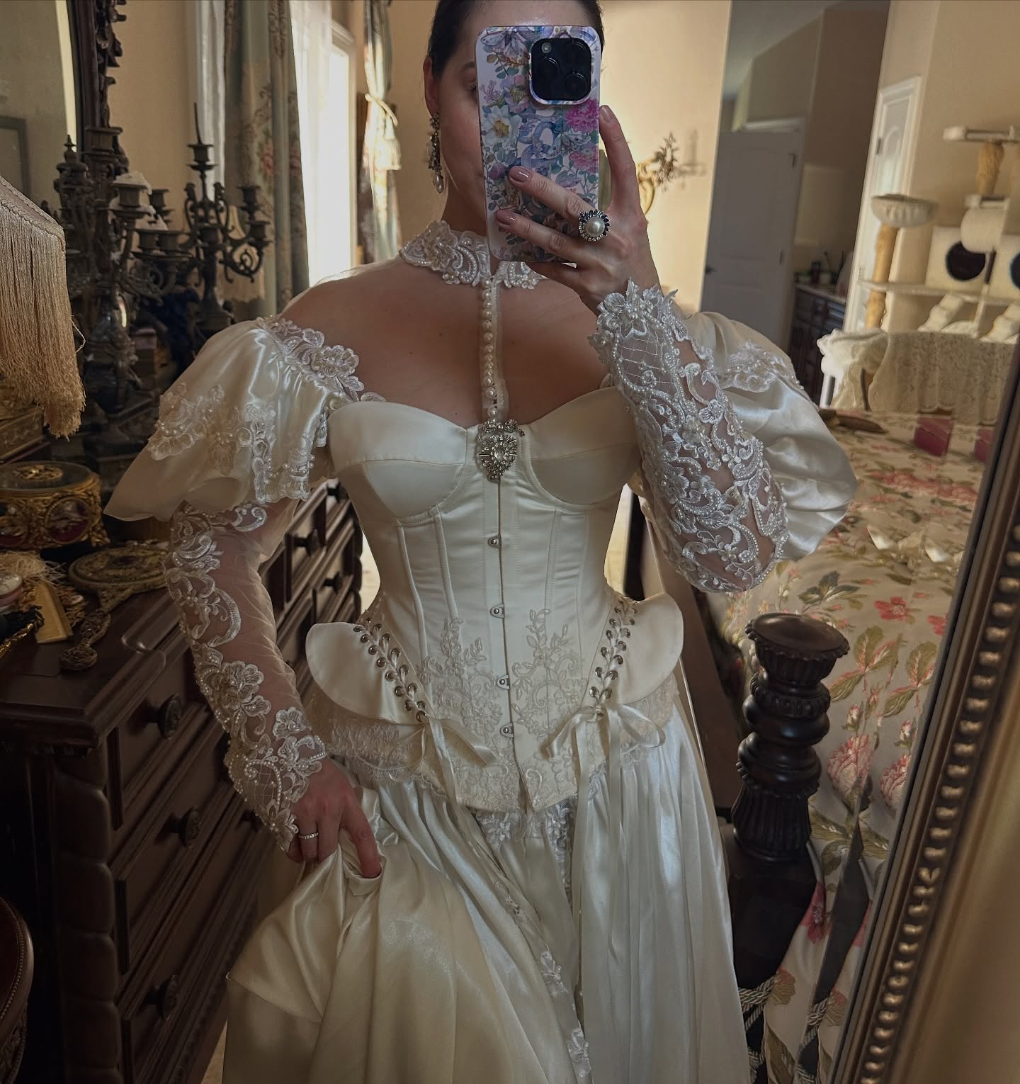 Puff Sleeve Princess Dress