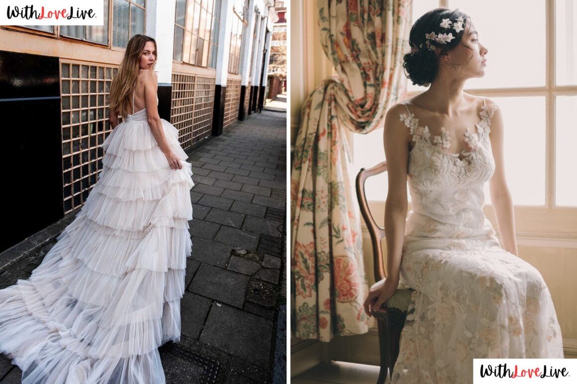 small wedding dress