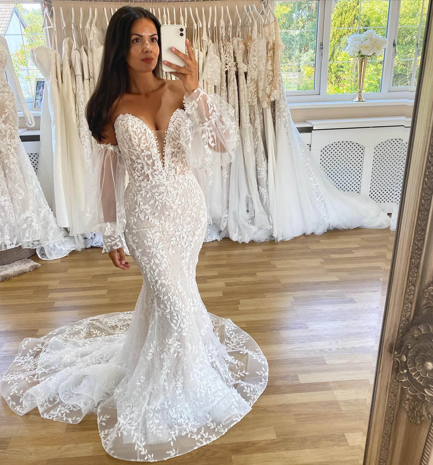 Statement Sleeve Dress