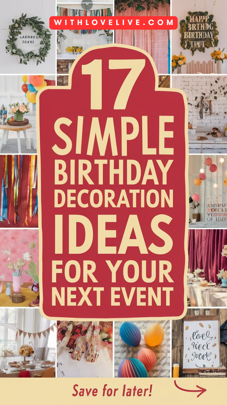 Birthday Decoration Ideas-pin