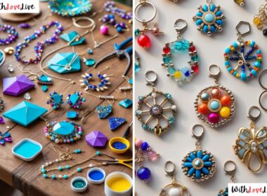 Broken Jewellery Craft Ideas