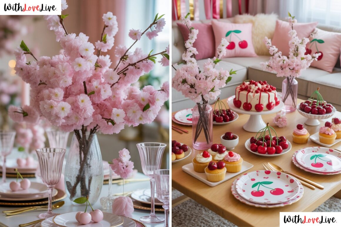 Cherry-Themed Baby Shower