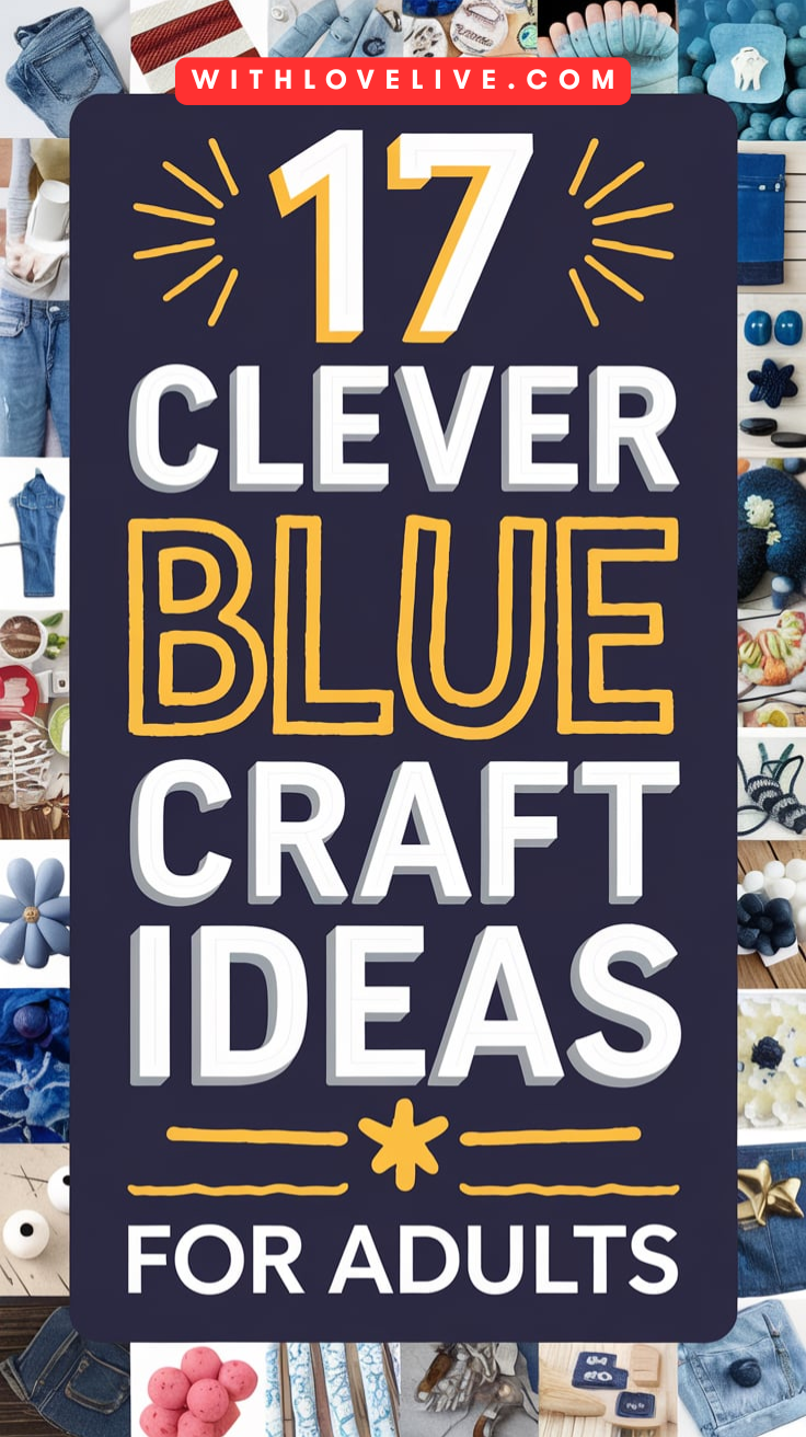 Clever Blue Jean Craft Ideas for Adults-pin