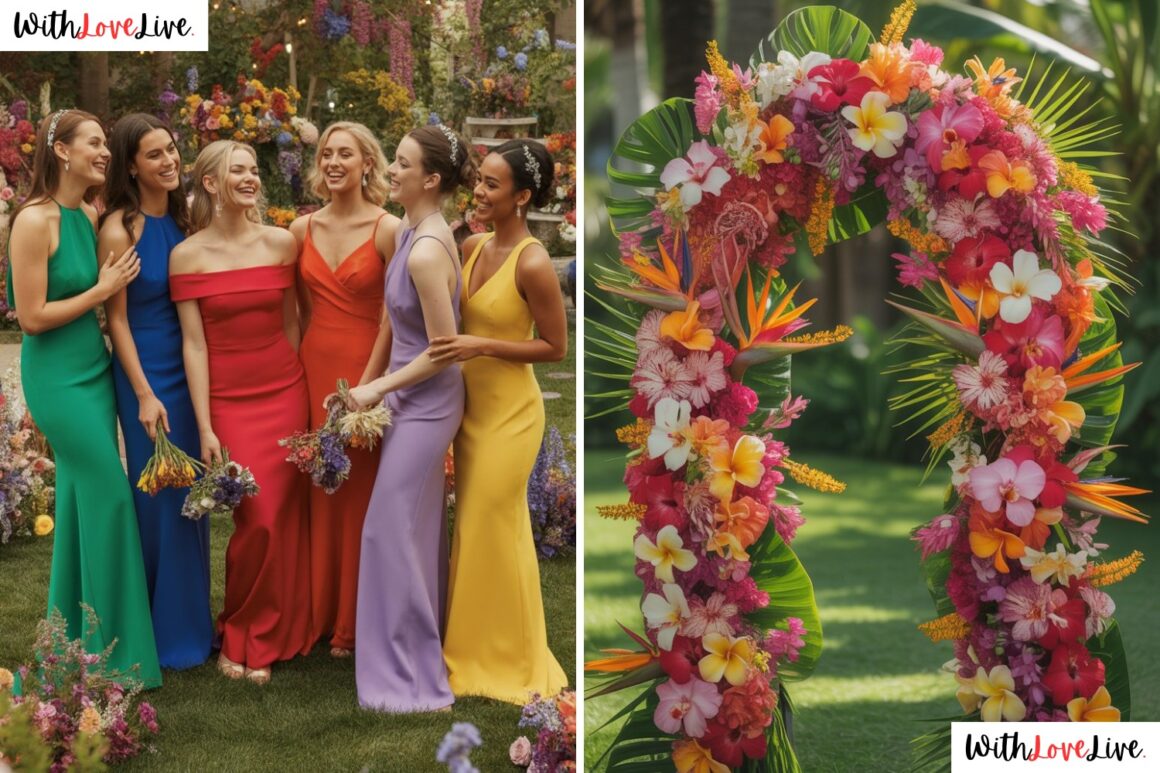 Colorful Garden Wedding Ideas