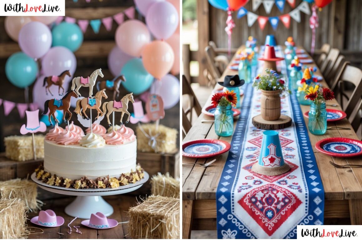 Cowgirl Birthday Party Decoration