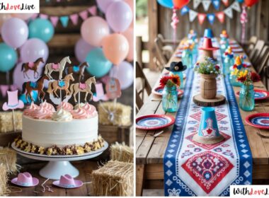 Cowgirl Birthday Party Decoration